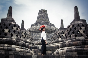 03 Indonesien - Borobudur